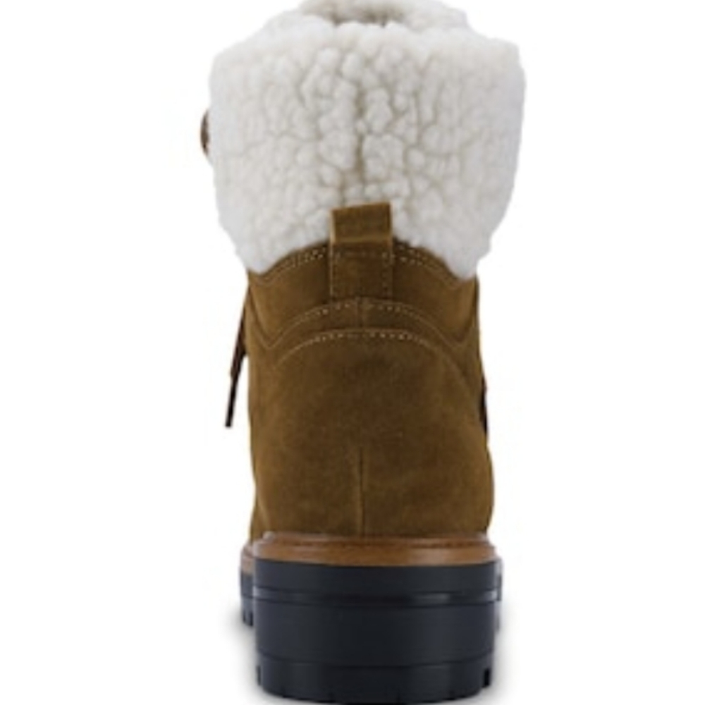 MARC FISHER Suede Lace Up Booties -Brand new without box - Picture 5 of 7